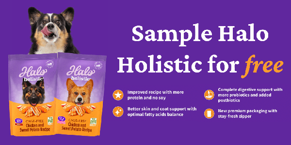 Free Halo Holistic Dog Food