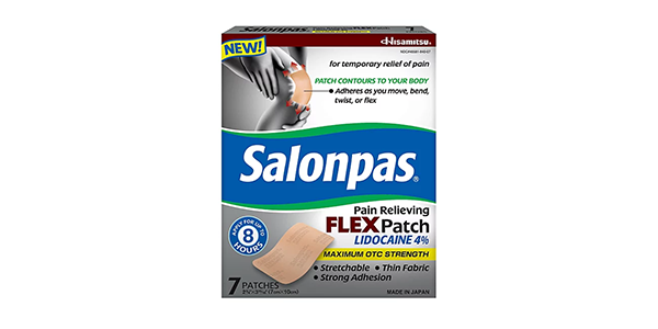 Free Salonpas® Lidocaine FLEX Patch